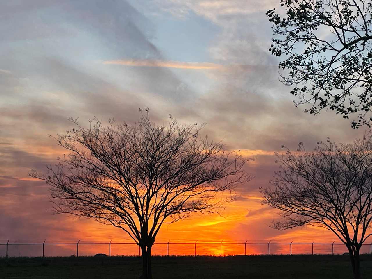 Sunsets are always fantastic 