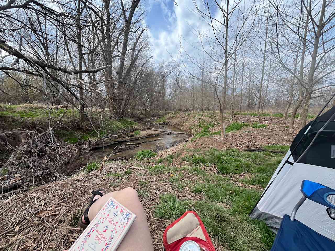 Site Two by the creekside
