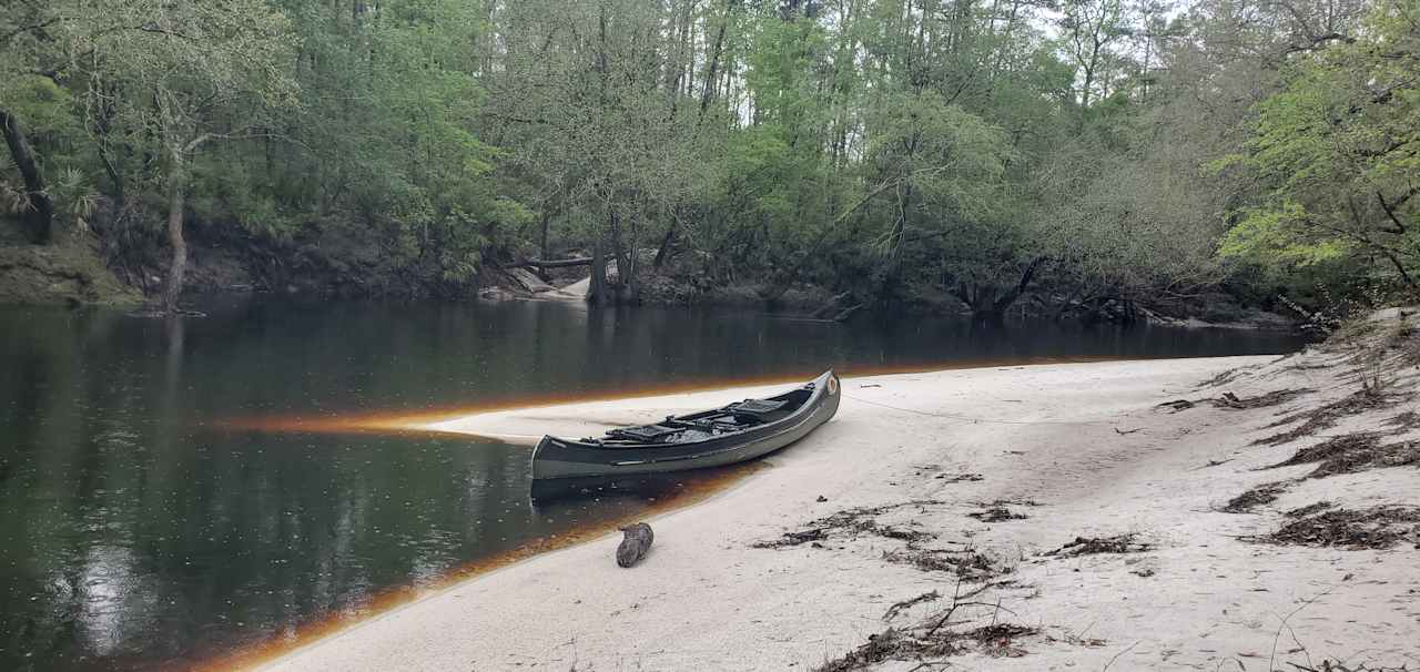 A peaceful sandbar stop along the river (our property)—where the journey is just as exciting as the destination. #RiverExploration