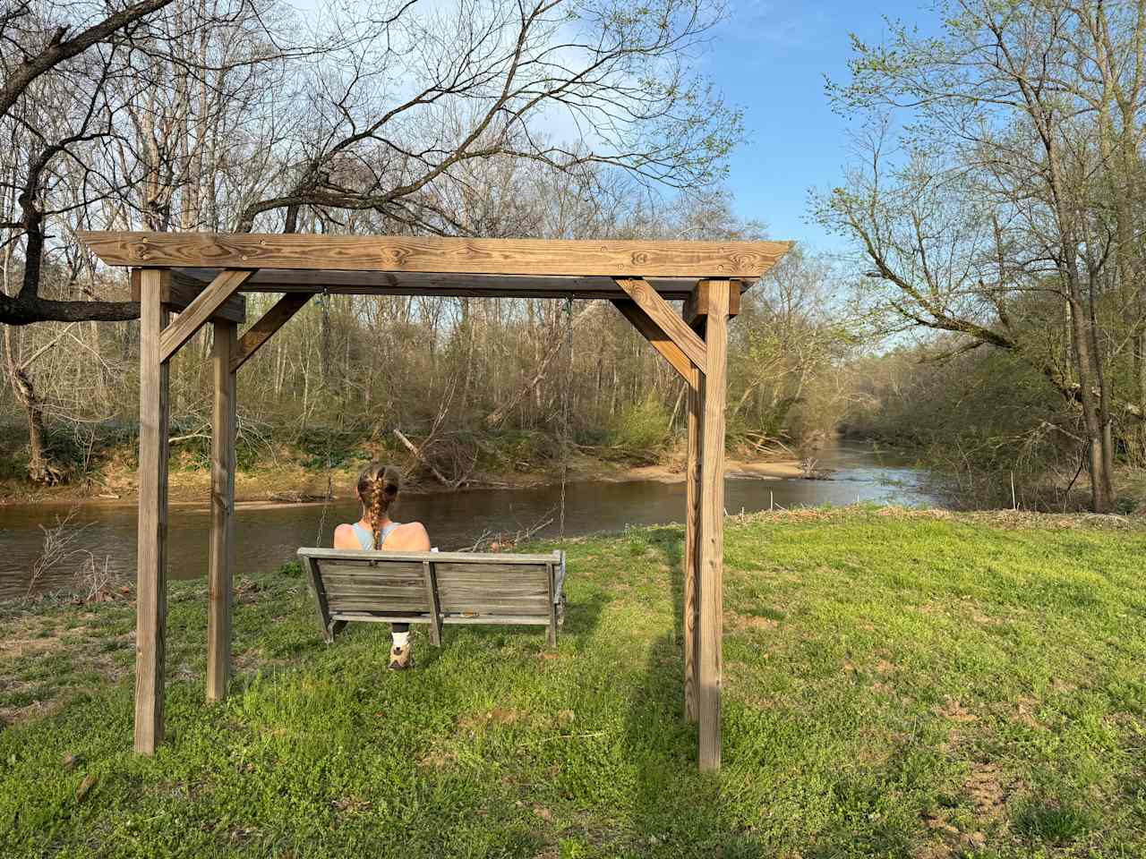 Camping on the Hazel River