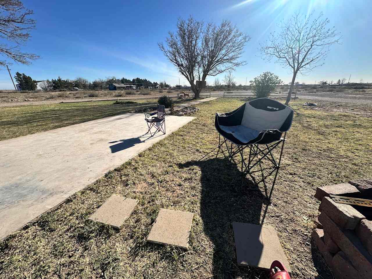 Out in the open