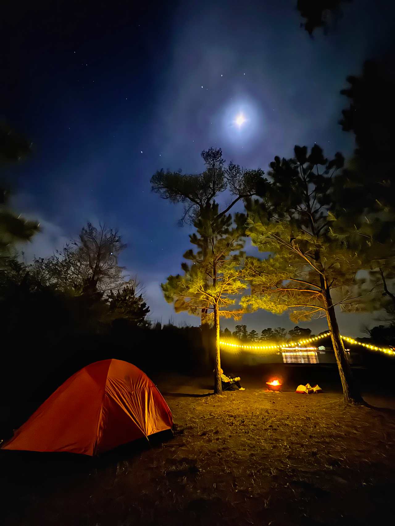 JCO Campground at Lee Baysden Pond