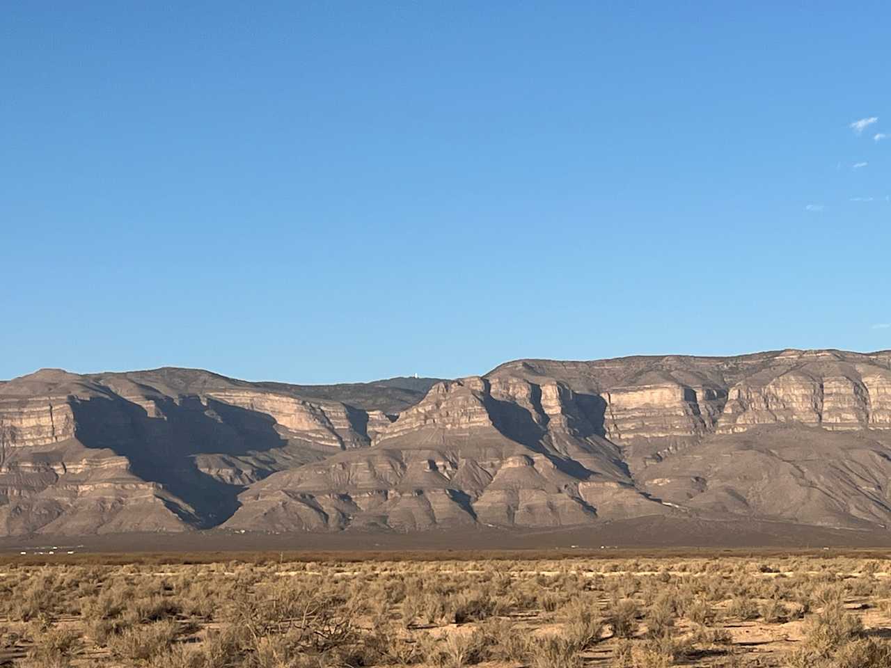 View to the east