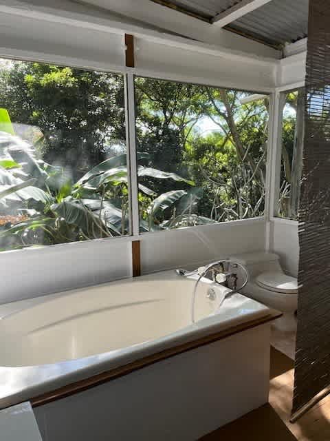Indoor bathroom