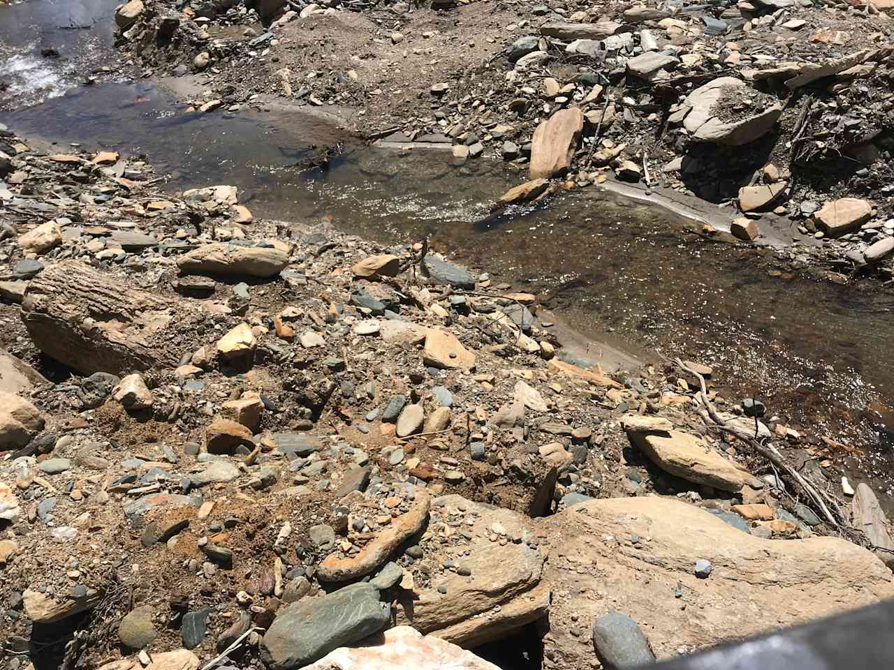 Rock bottom campground