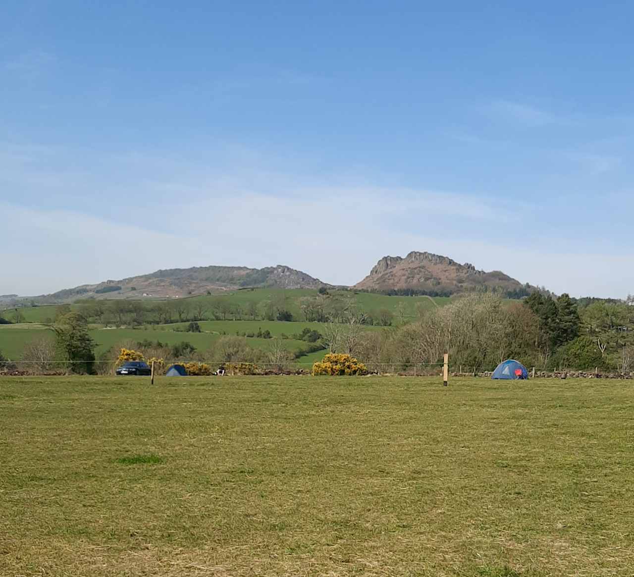 Camping at The Hollies