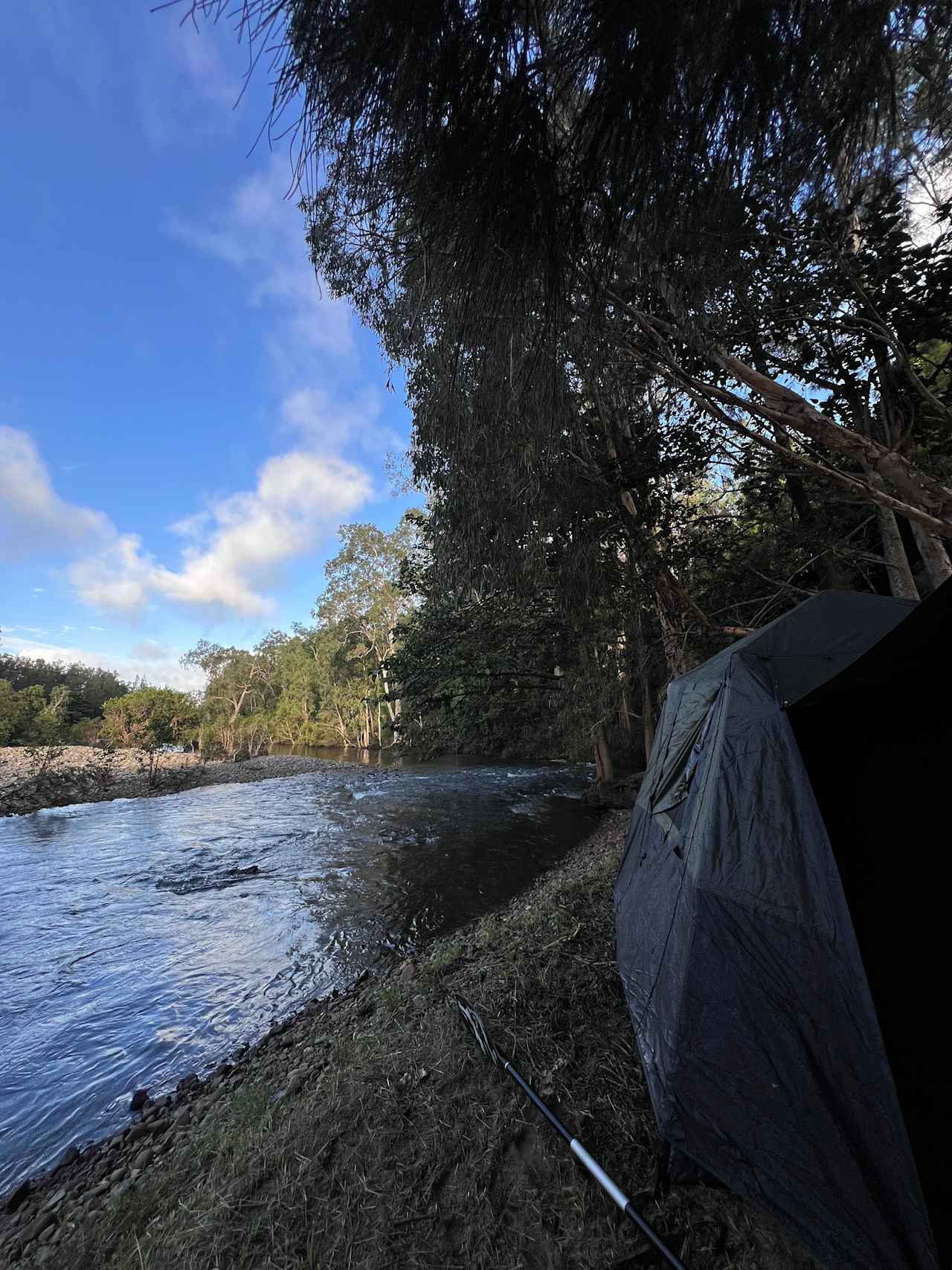 Creek and Antique Camping