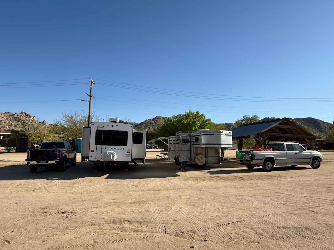 Pioneertown Corrals Camping