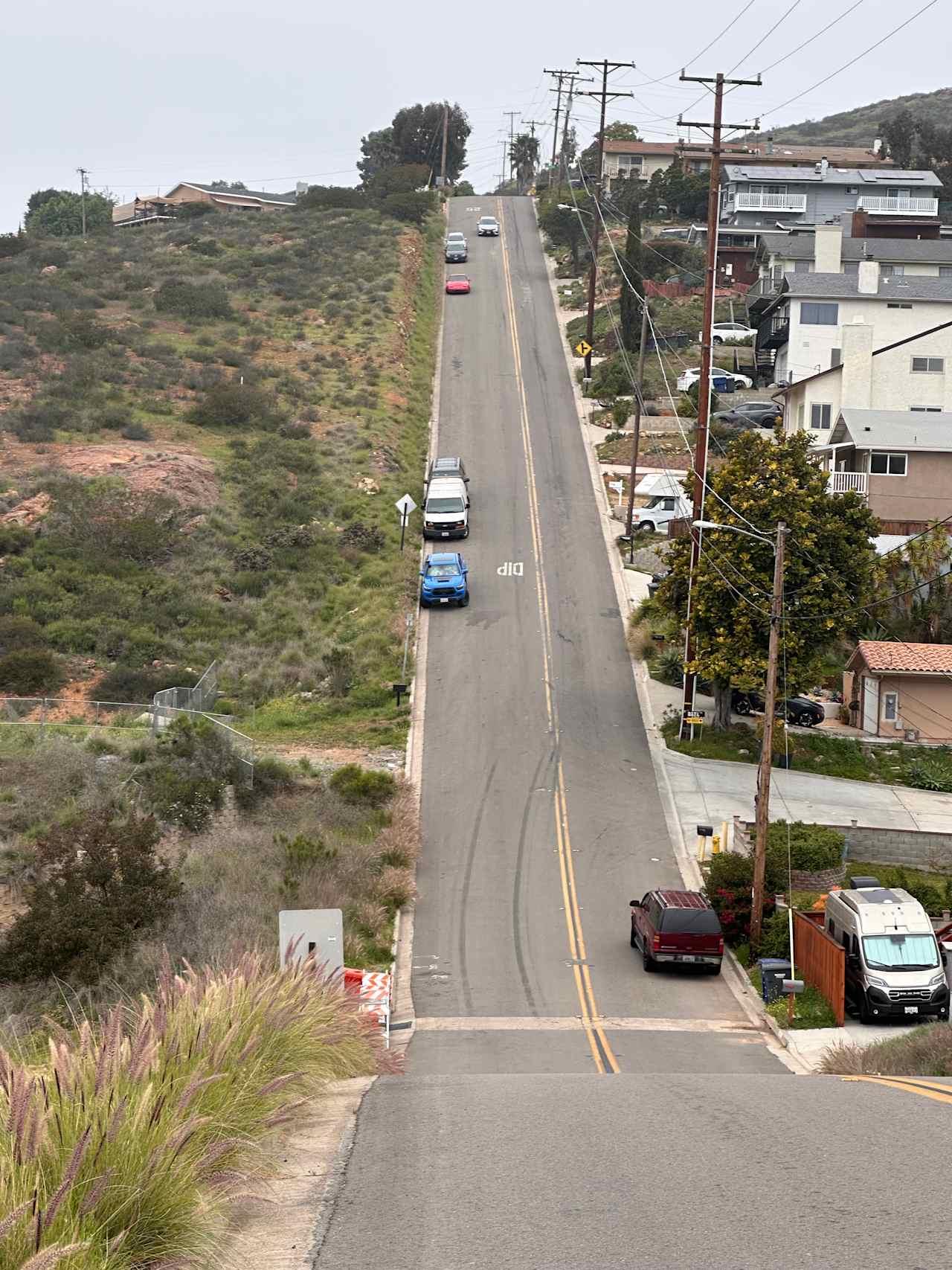 Steep approach 