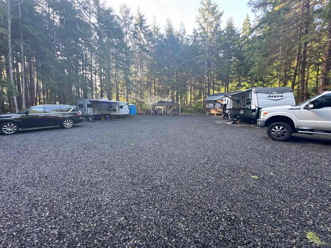Camp Morning Wood