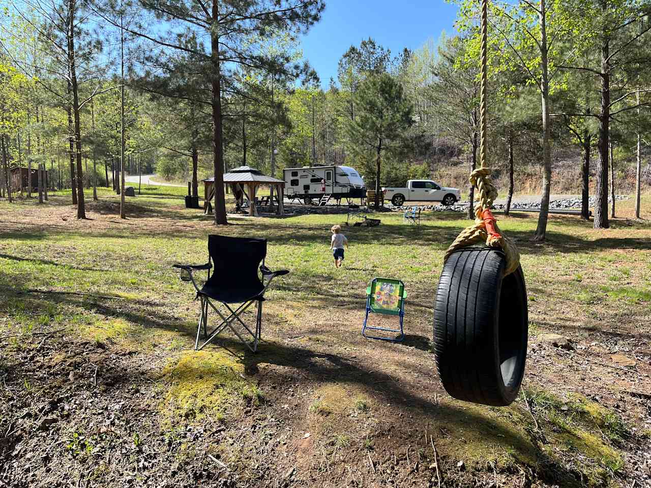Glamping With Amenities