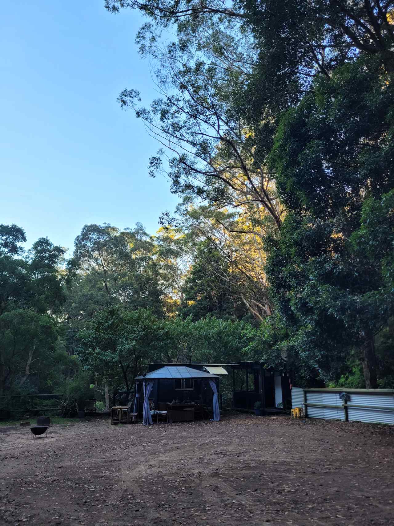 View from our campsite