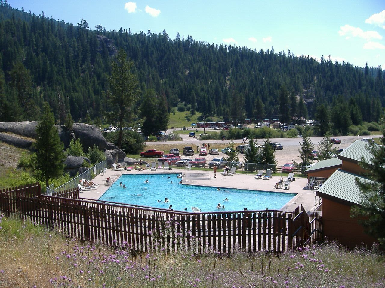 Lolo Hot Springs Campground