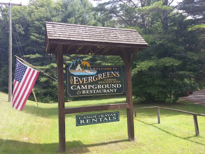 Evergreens Campground & Restaurant