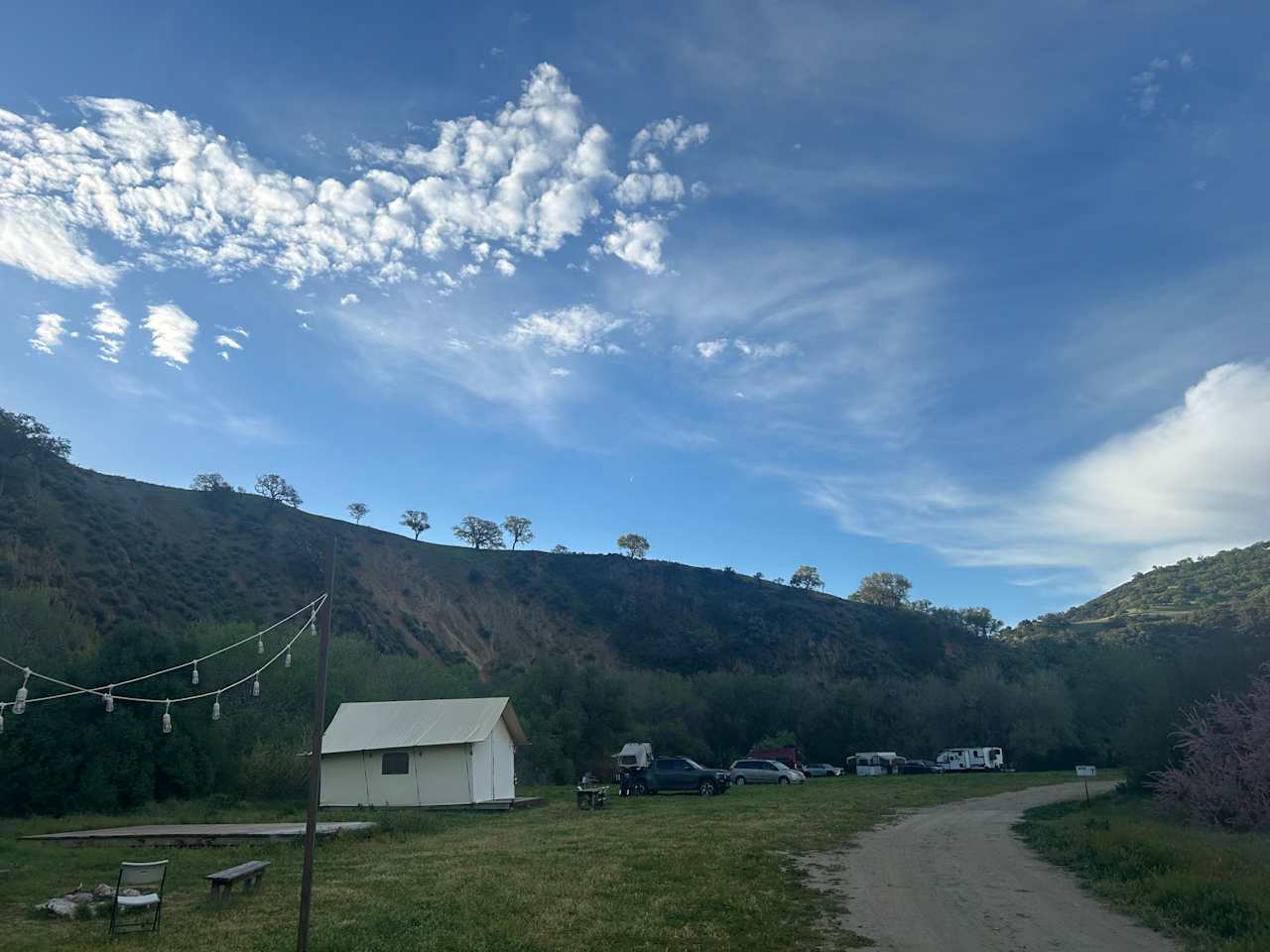 Camp near Pinnacles National Park