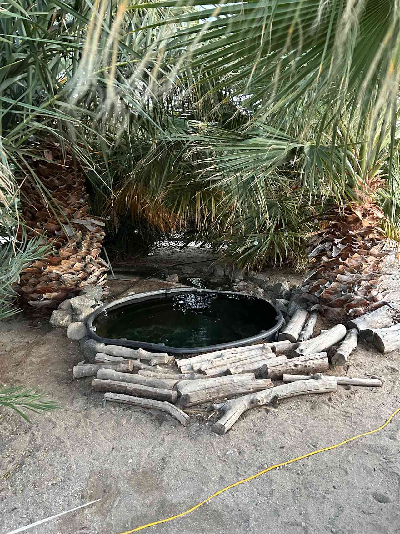The cooler pool- which I would have used if it hadn’t turned so cold!