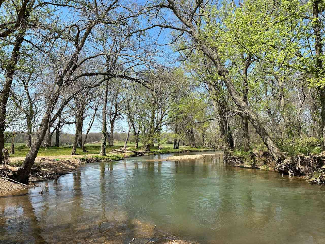 One small part of the creek. Beautiful cold water. 