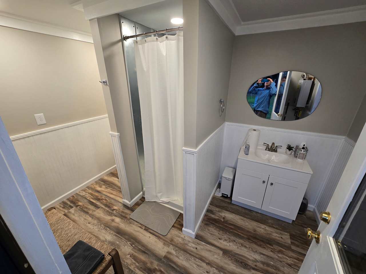 Bathroom and shower