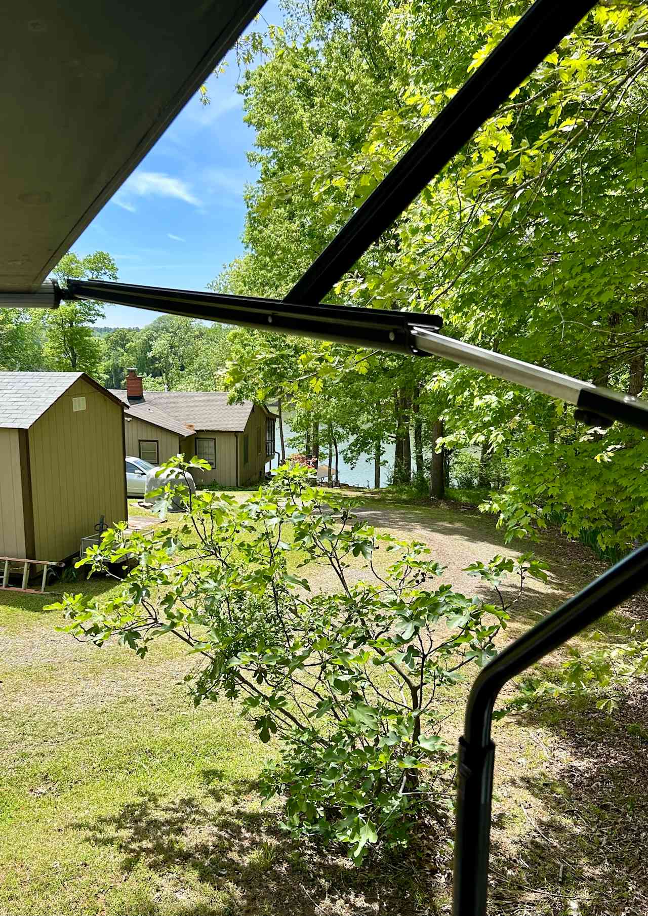 lake view from the camper 