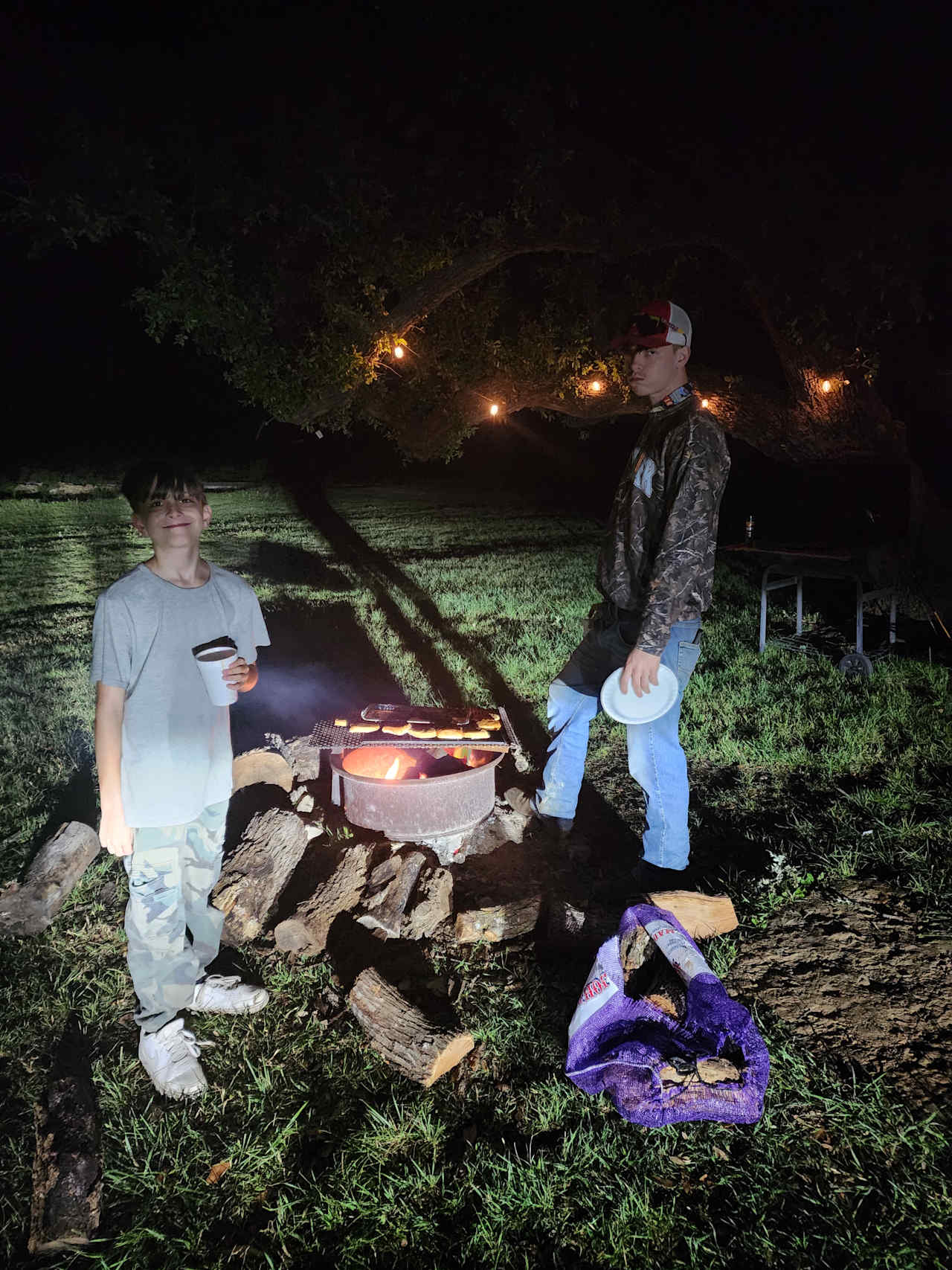 Our campfire time!