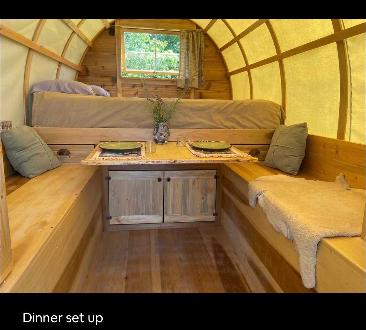 Cozy Sheepherder Wagon
