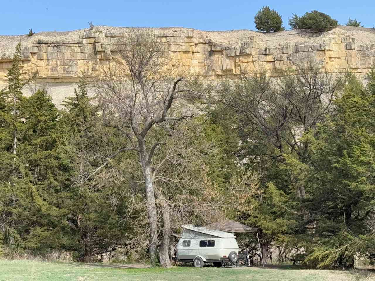 Mity Lite Spacemaster at C2T Ranch Cedar Grove campsite