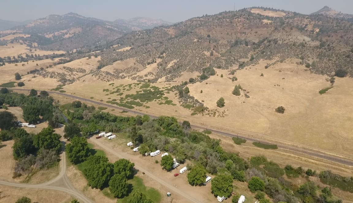 The Cottonwood Campground Area