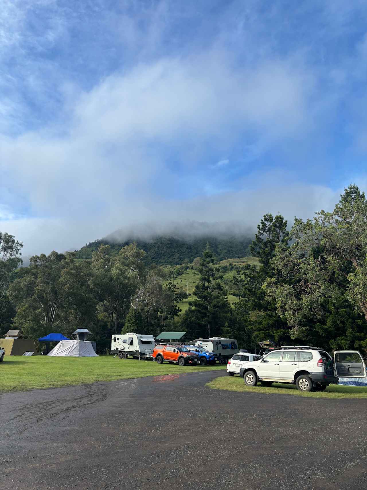 Andrew Drynan Park-Camp with a view