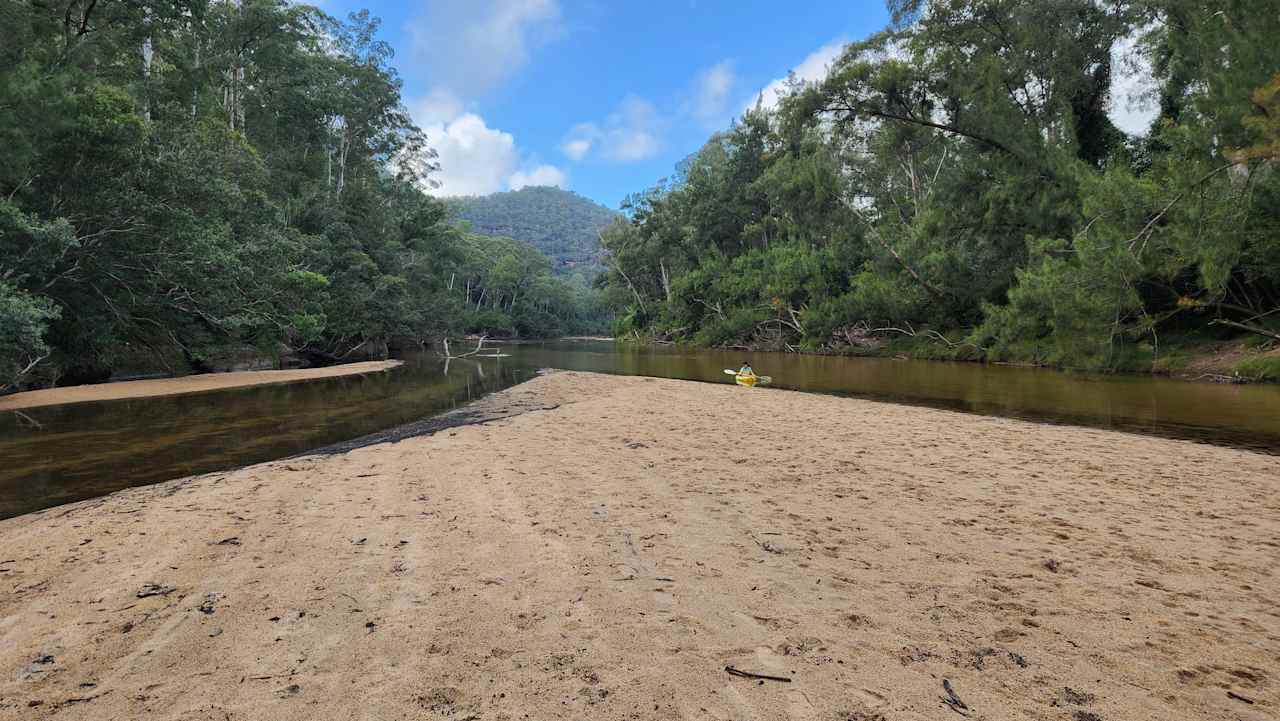 Play area on the river