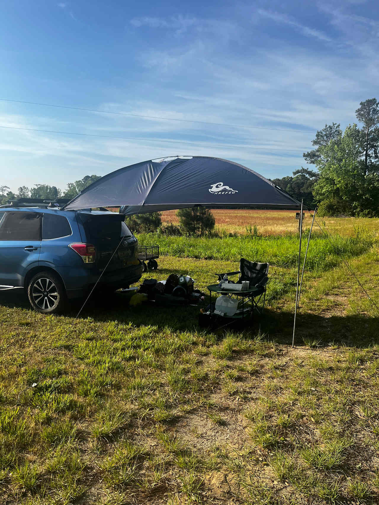 My setup with the Subaru 