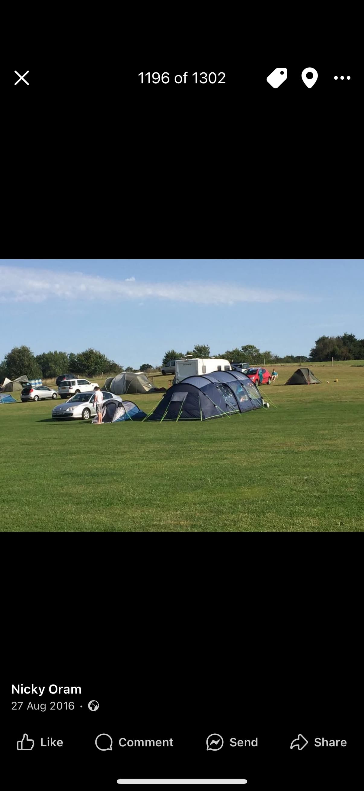 Field farm fisheries and campsite