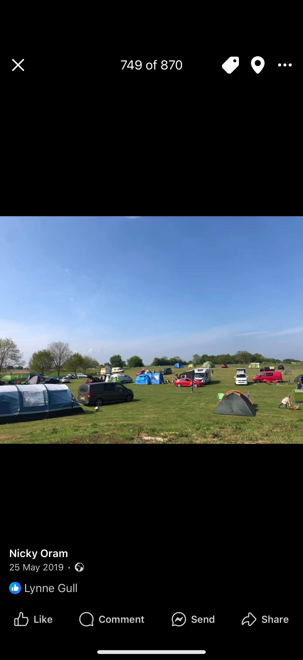Field farm fisheries and campsite