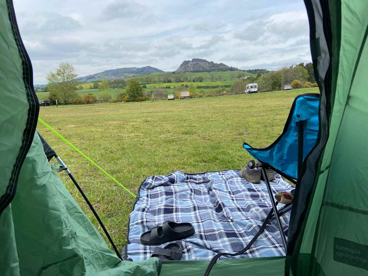 Camping at The Hollies