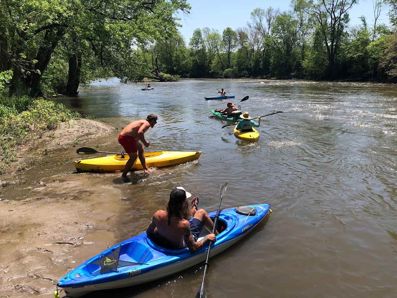 Rock-n-Row Adventures Iowa River Tubing
