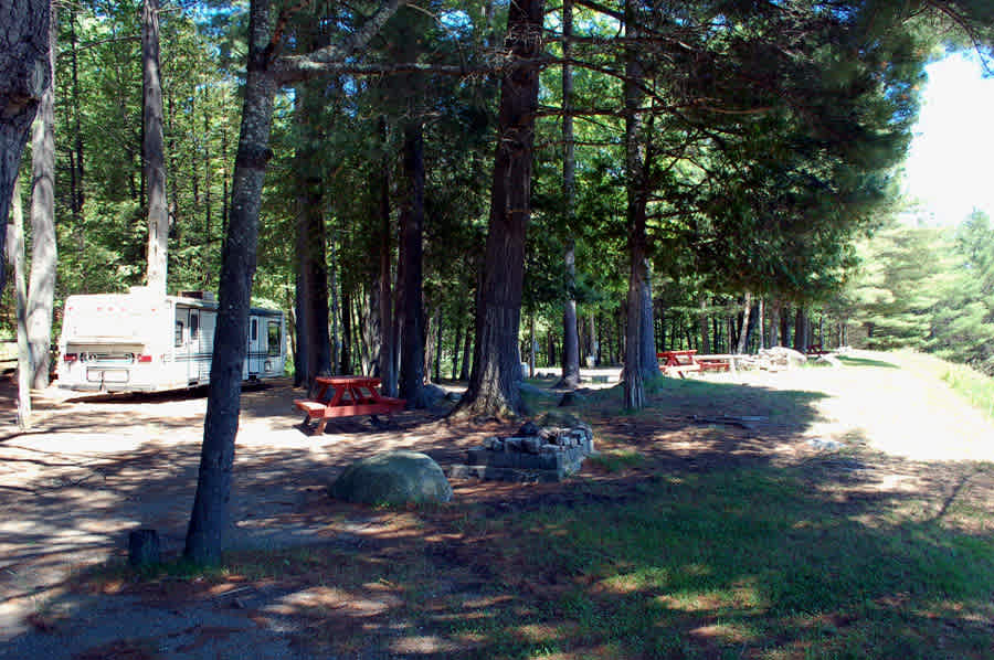 Blue Ridge Falls Campsites