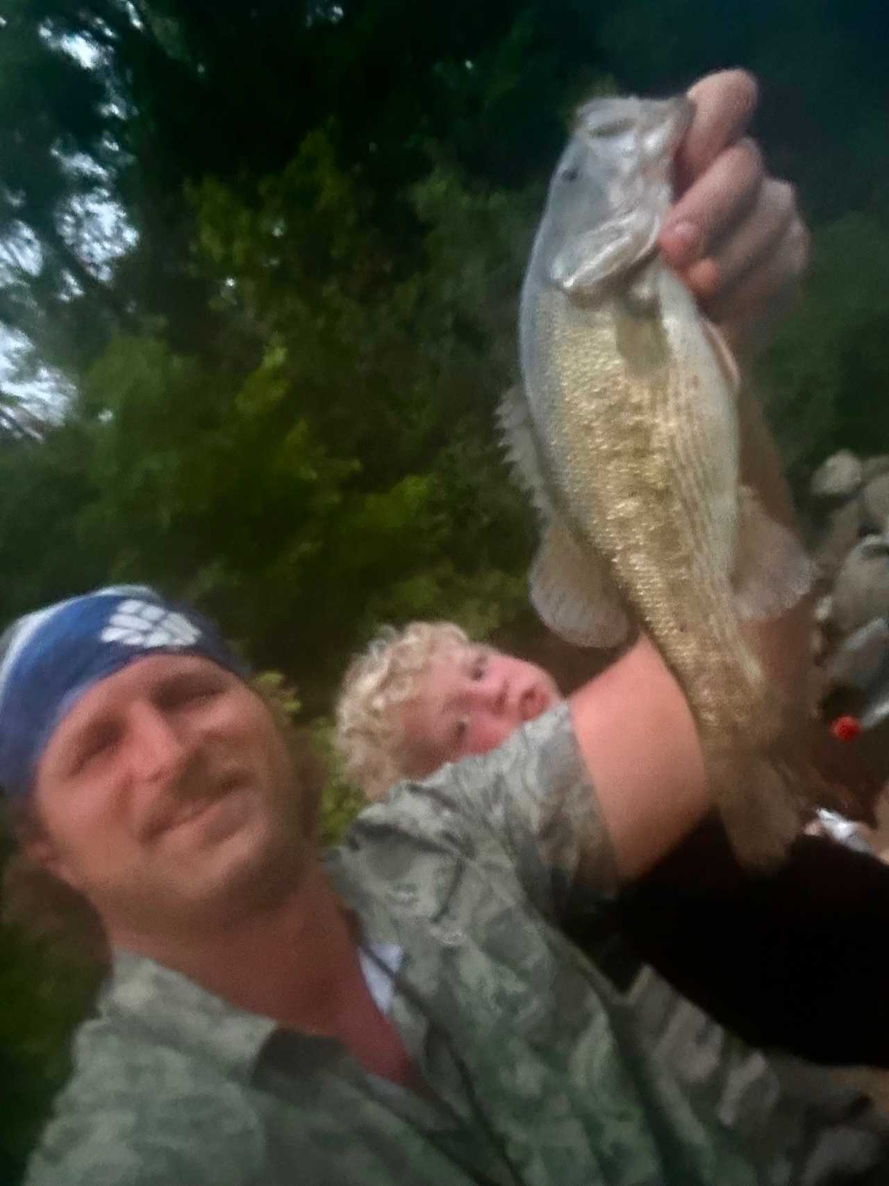 Fish are biting 