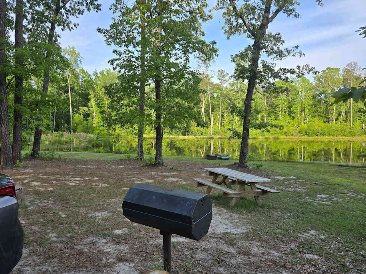 Camping on Pipers Pond