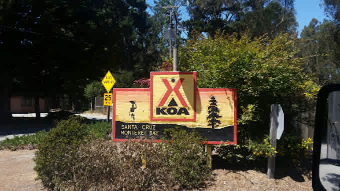 Santa Cruz / Monterey Bay KOA Holiday