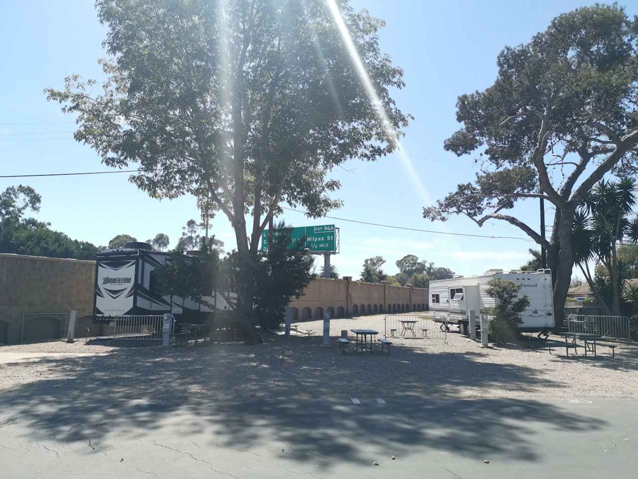 Site #6 Max 36 Ft Motorhome/Campervan. NO Trailers
