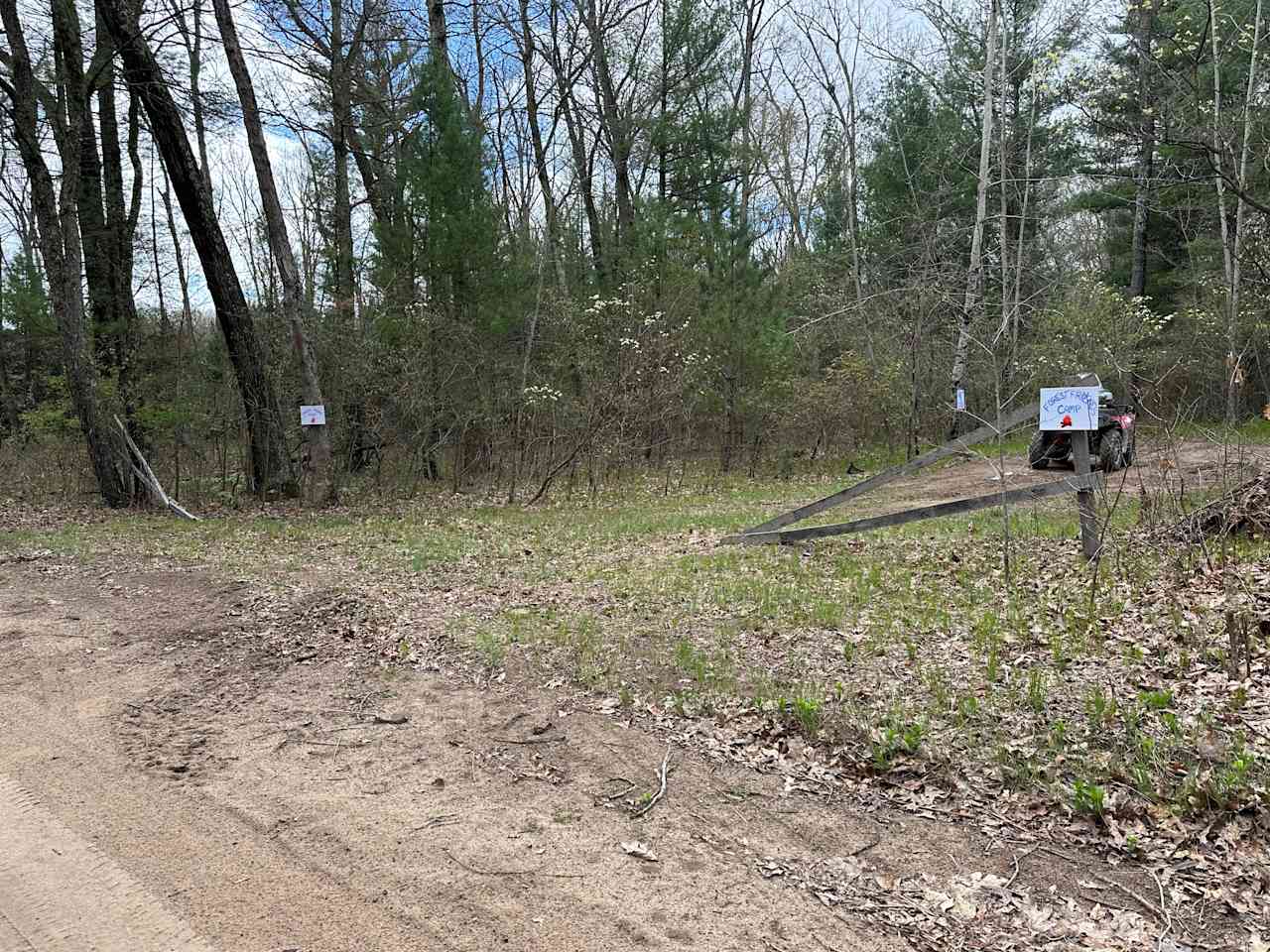 Entrance shown from southbound on 46th st. about .25 miles from DNR headquarters (on corner of 118th and 46th)