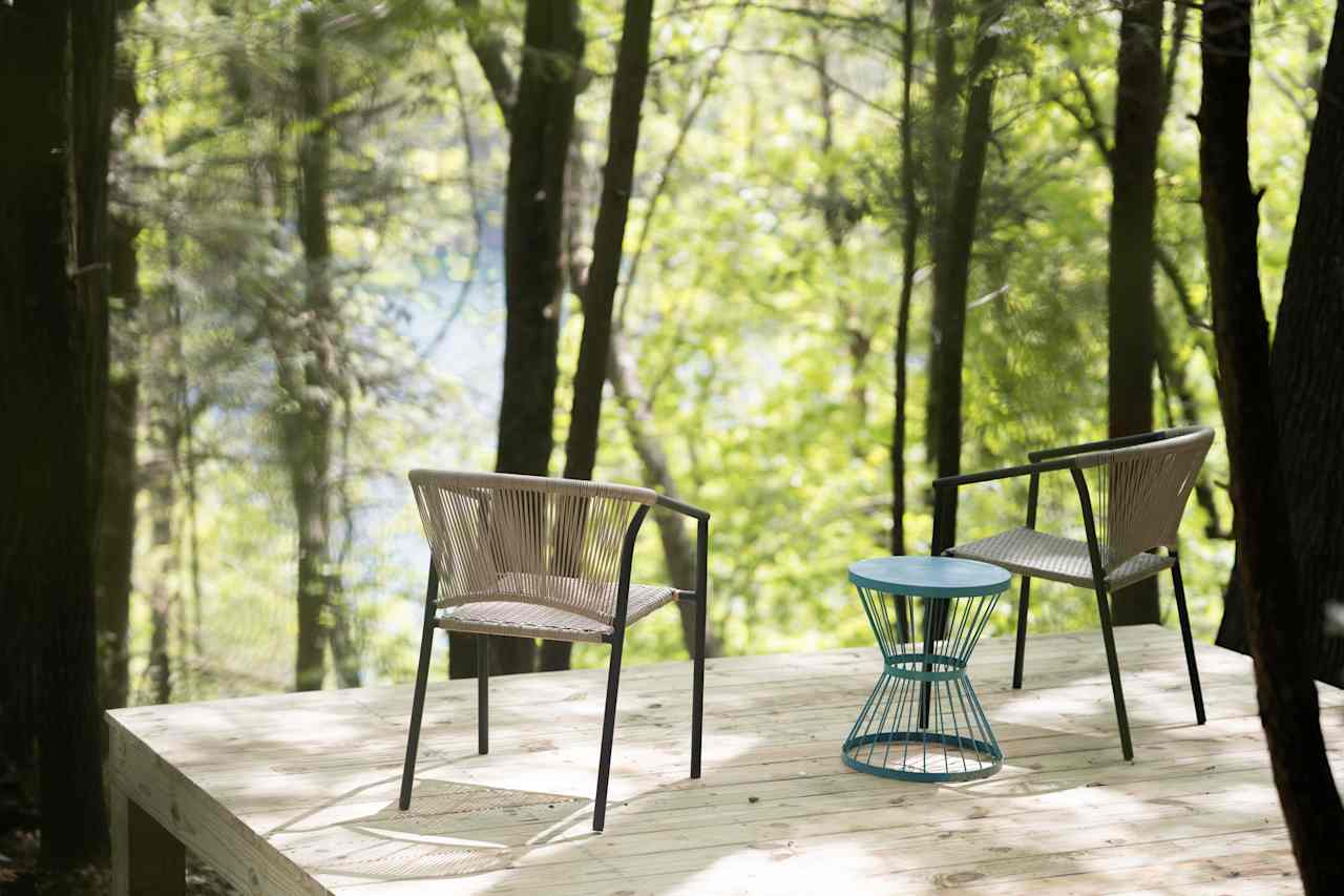 Camp Peak + Pine -- A Lakeside Nook