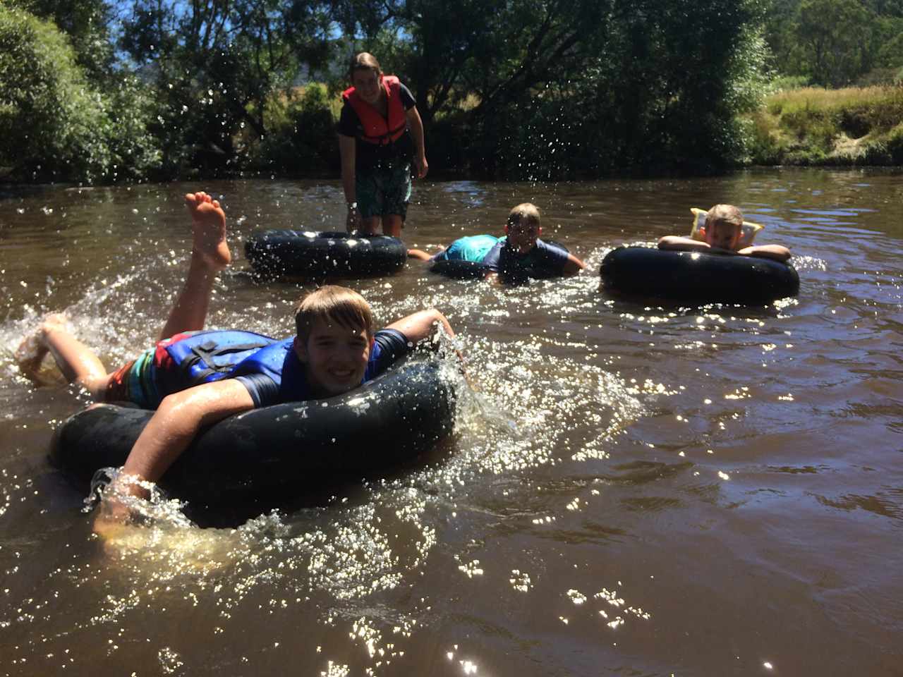 Have some fun in the creek
