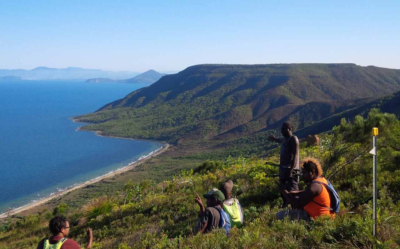 Looking south from Nob Point