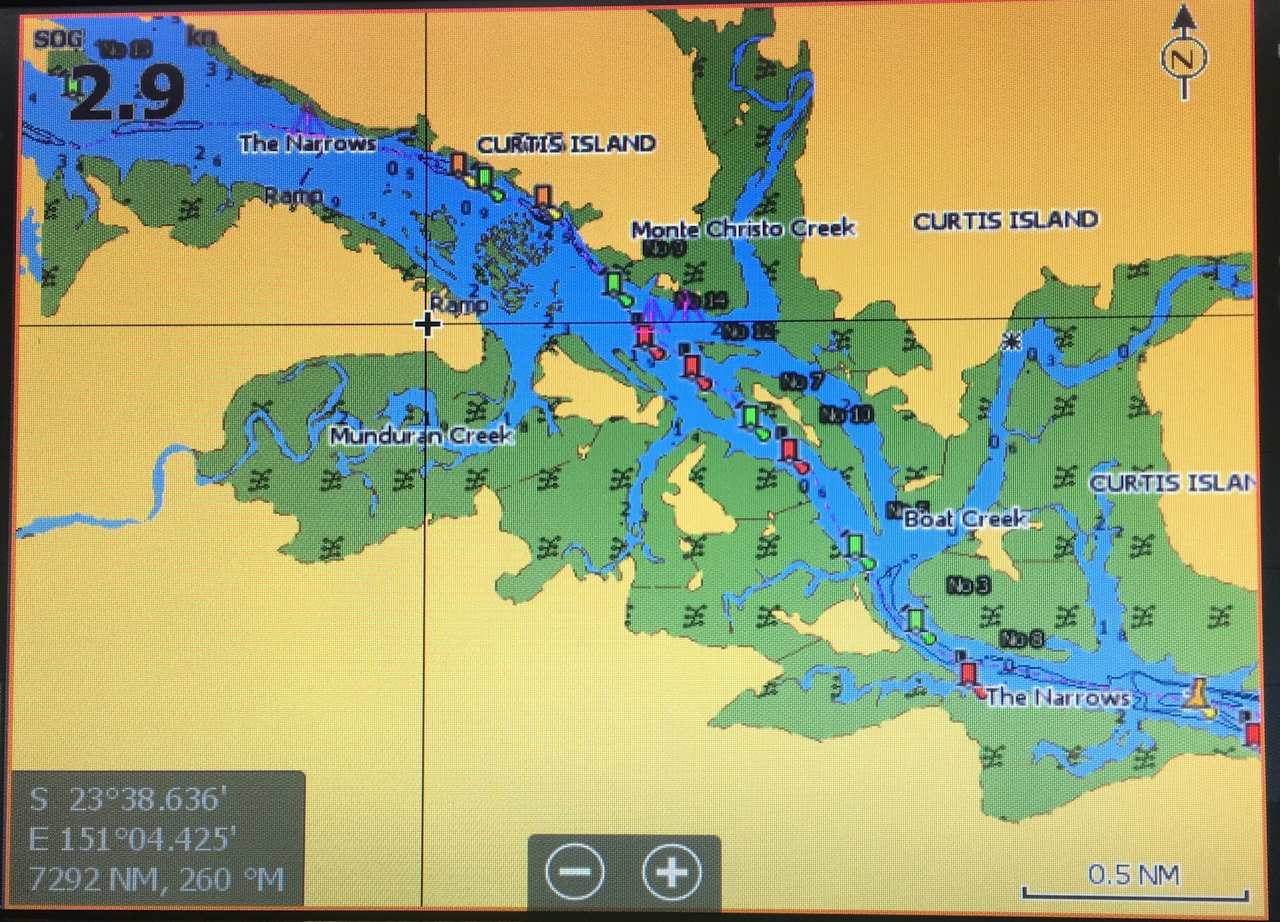 Ramsays Boat Ramp coordinates