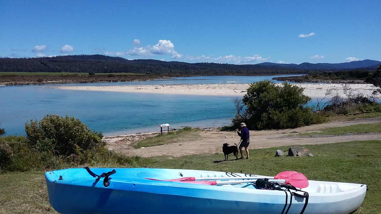 Kayak the peaceful lagoon 