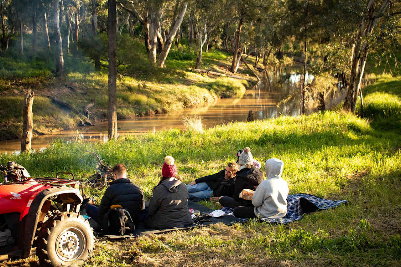 Picnic by the Talbragar river