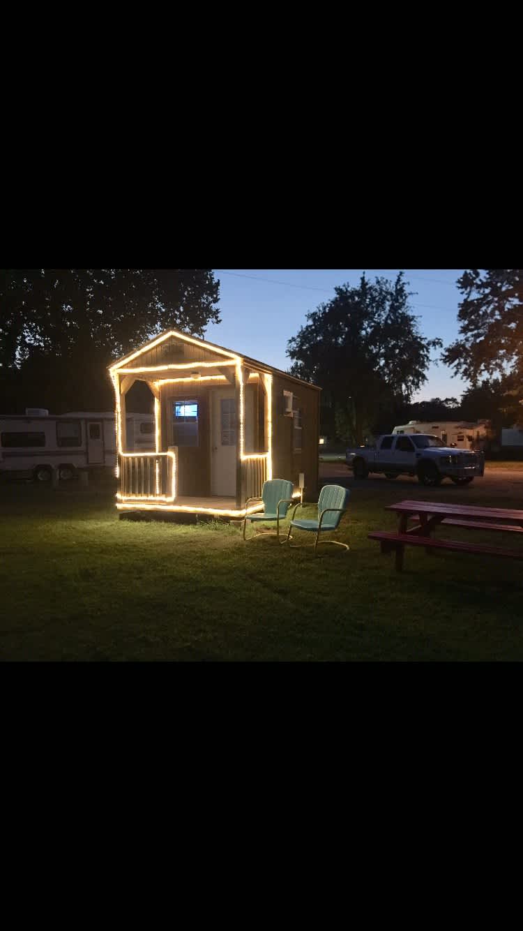 Cabins on Historic Route 66 Hipcamp in Bristow, Oklahoma