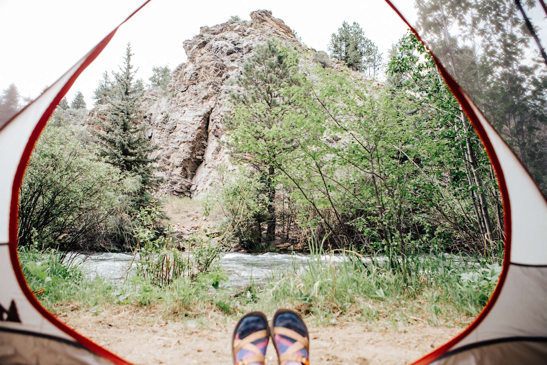 Glen Isle Resort Hipcamp in Bailey, Colorado