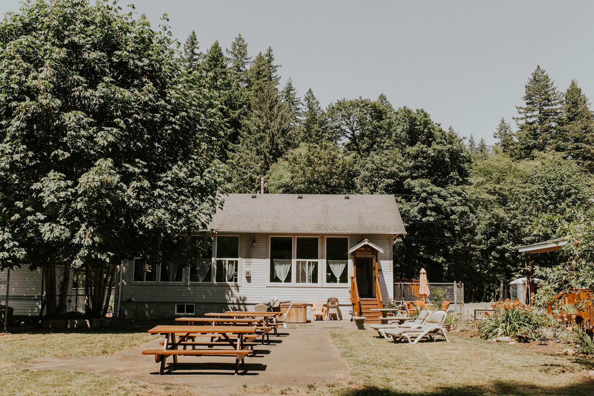 Rose Lodge The Old School Hipcamp in Otis, Oregon