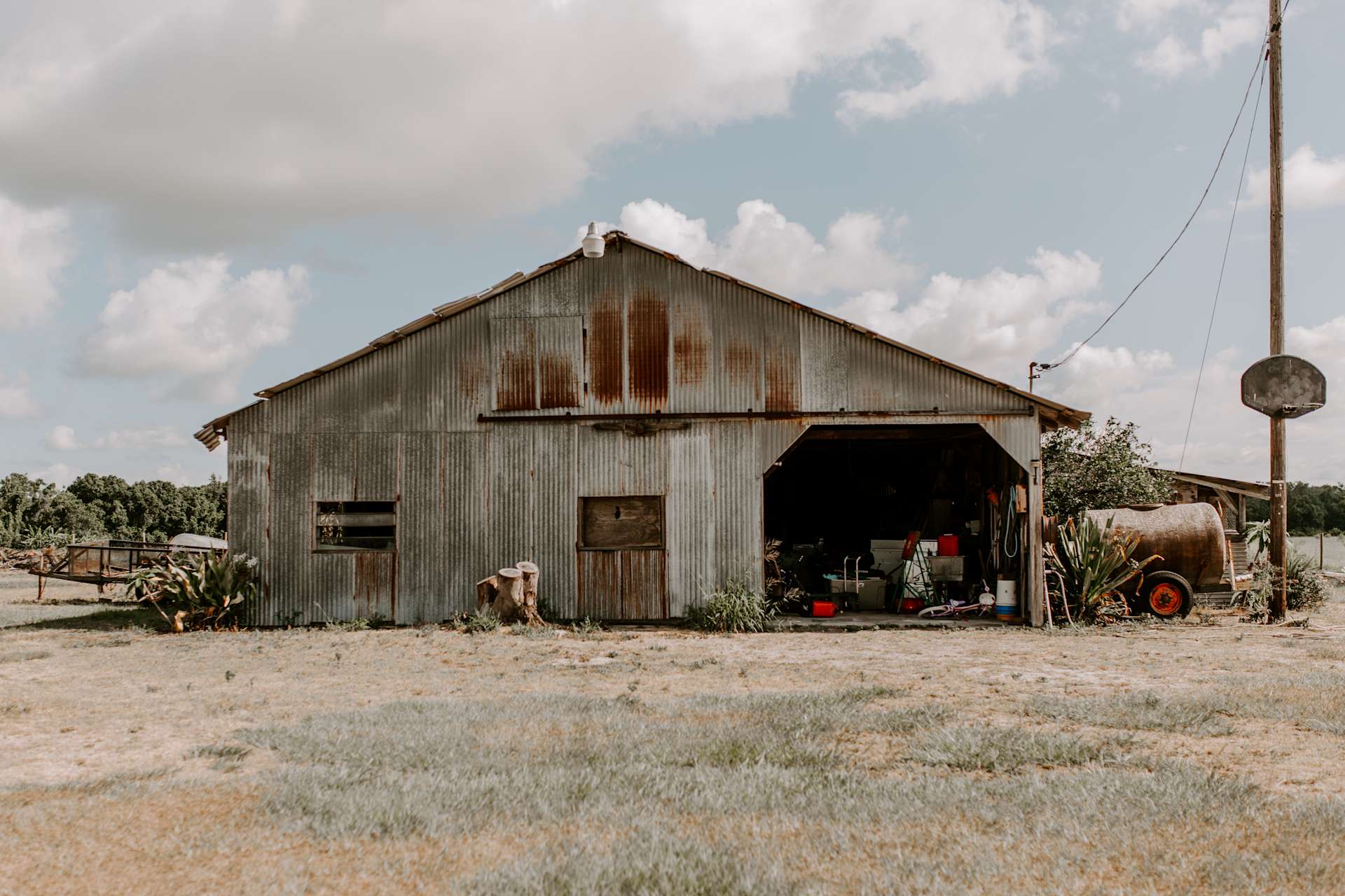 Alicia L's Yoga Barn Farm Hipcamp in Wimauma, Florida